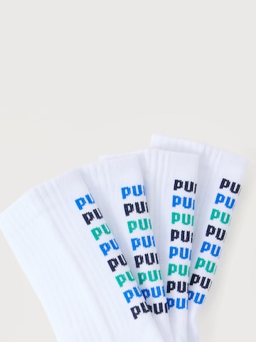 Chaussettes PUMA en blanc