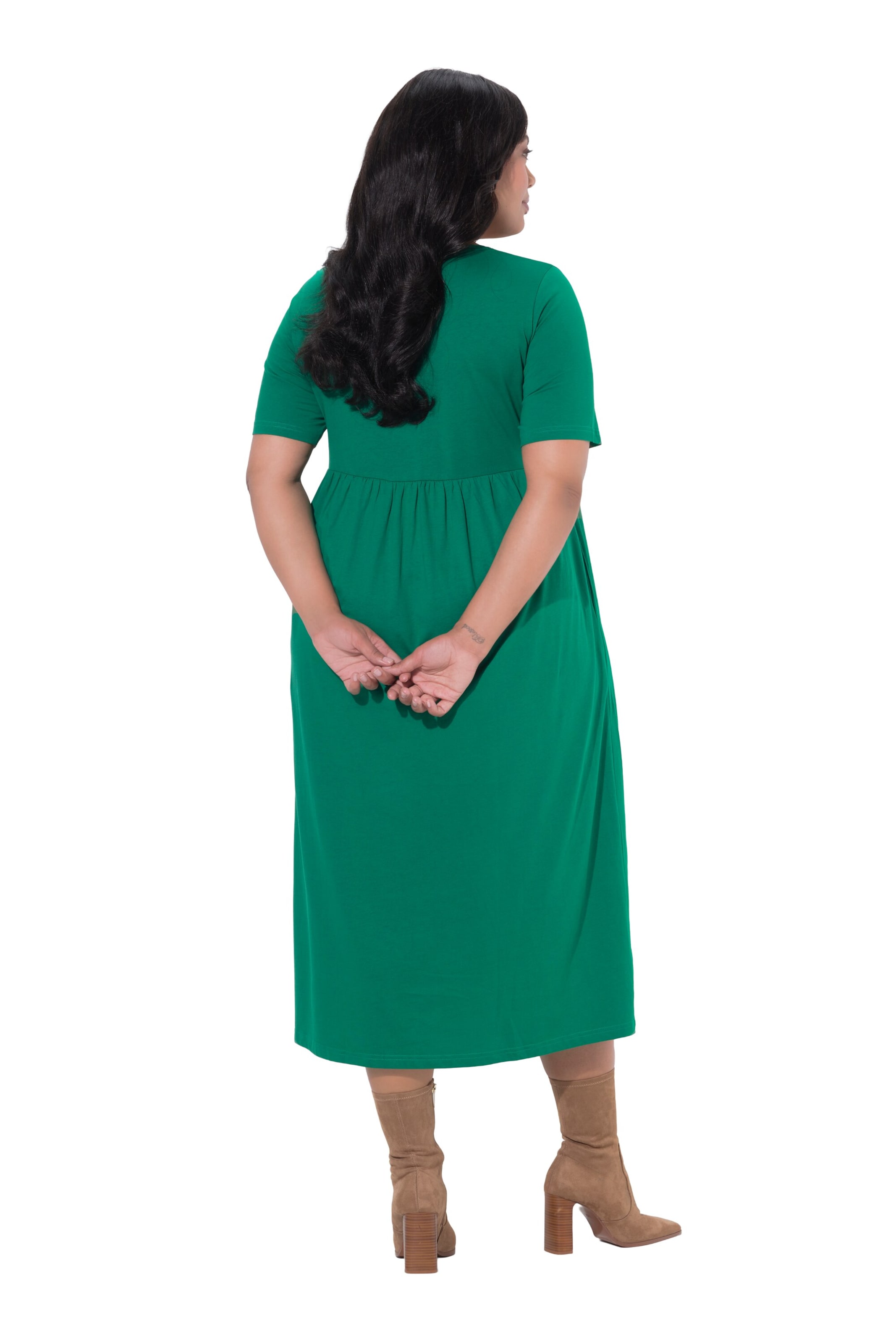 Ulla Popken Zomerjurk in Groen