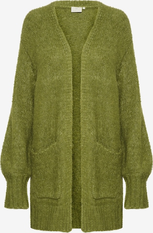Kaffe Knit Cardigan 'Alioma ' in Green: front