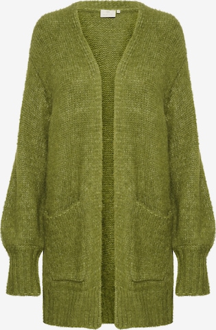 Cardigan 'Alioma ' Kaffe en vert : devant