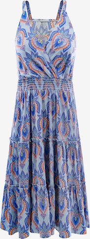 AIKI KEYLOOK Summer dress 'Sunroof' in Blue: front