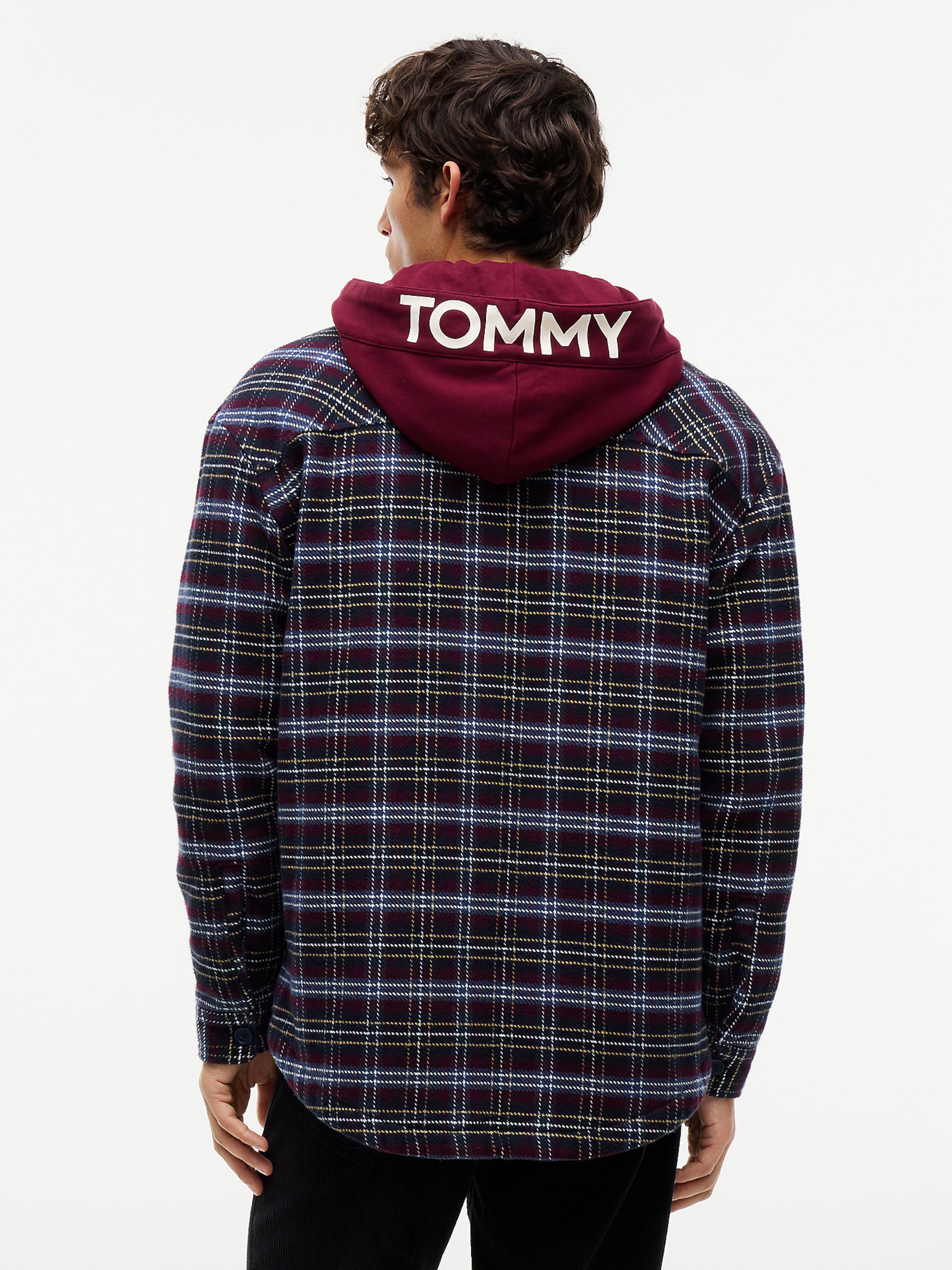 Veste mi-saison Tommy Jeans en mélange de couleurs