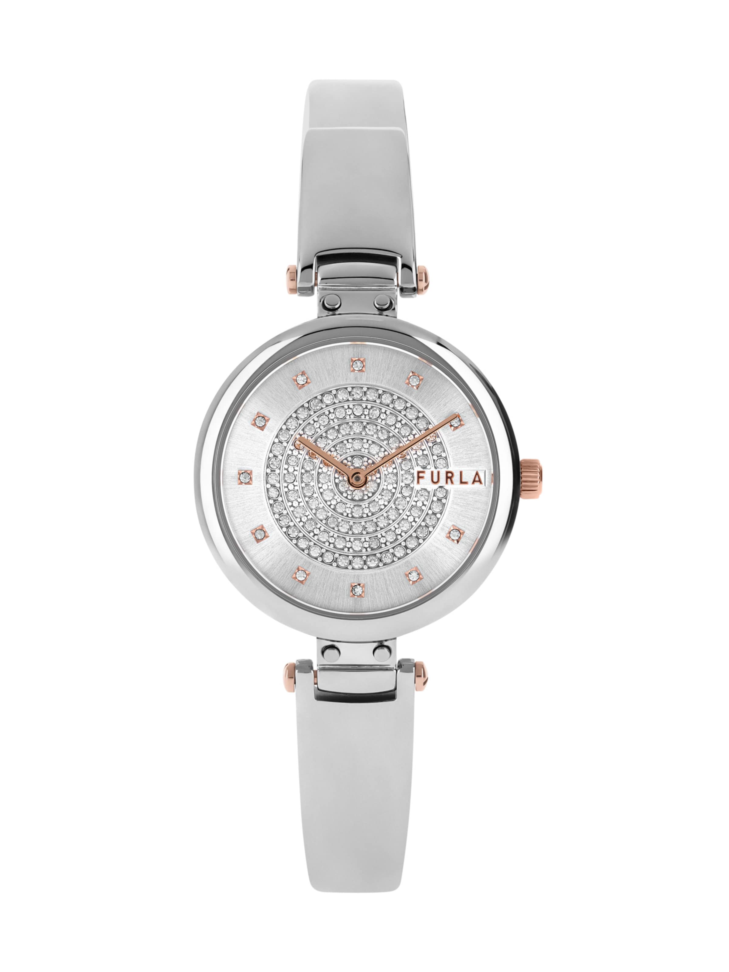 FURLA Analogt ur i sølv: forside