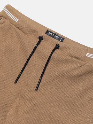 Ombre Regular Pants 'SRCS-0110' in Brown