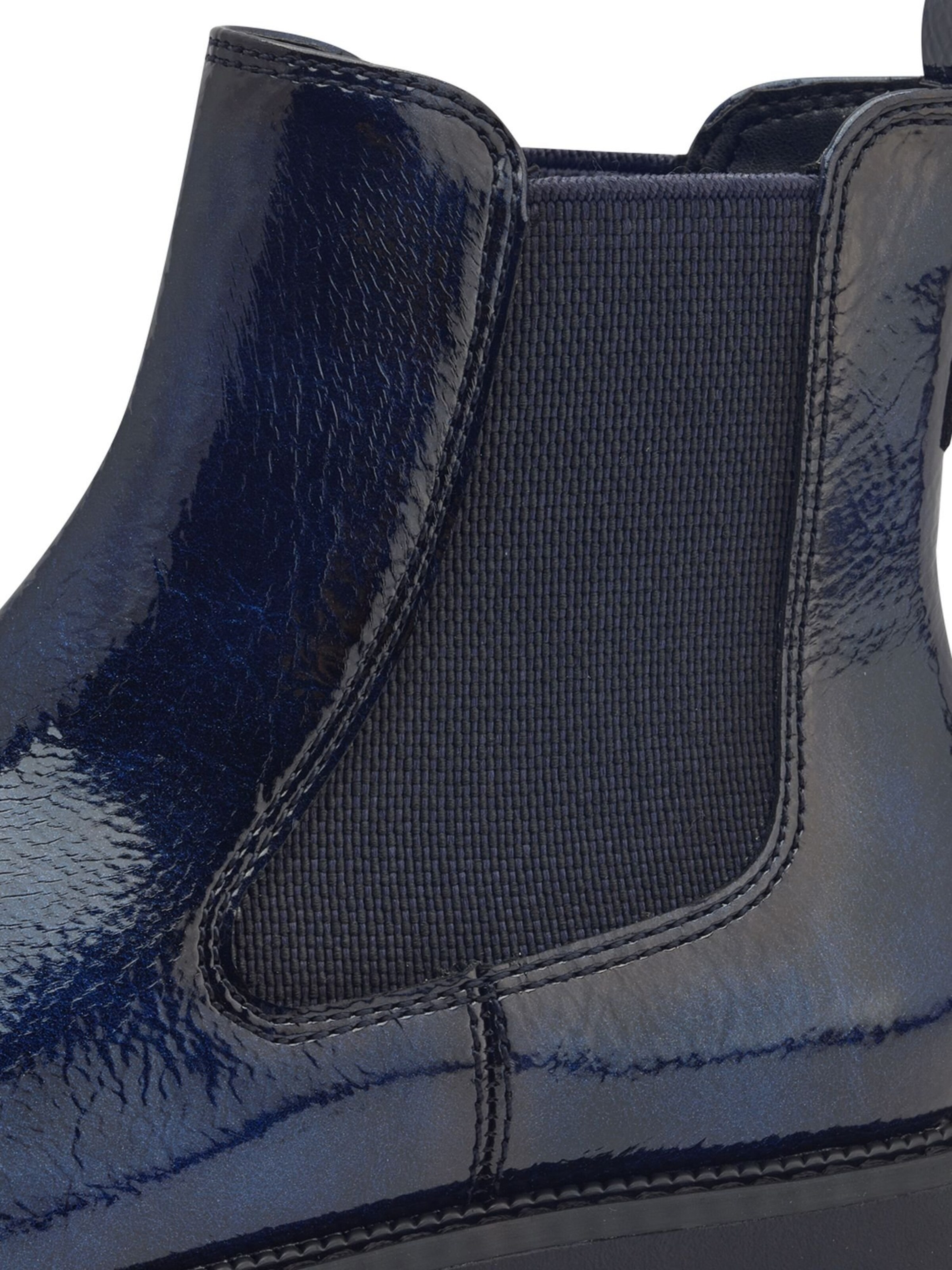 Tamaris Chelsea boots in Blauw