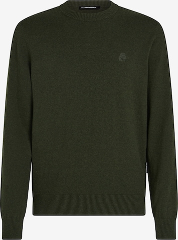 žalia Karl Lagerfeld Megztinis 'Kameo': priekis