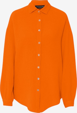 SASSYCLASSY Blouse in Oranje: voorkant