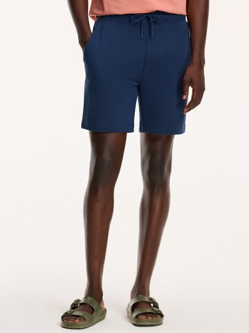 Shiwi Regular Broek in Blauw: voorkant