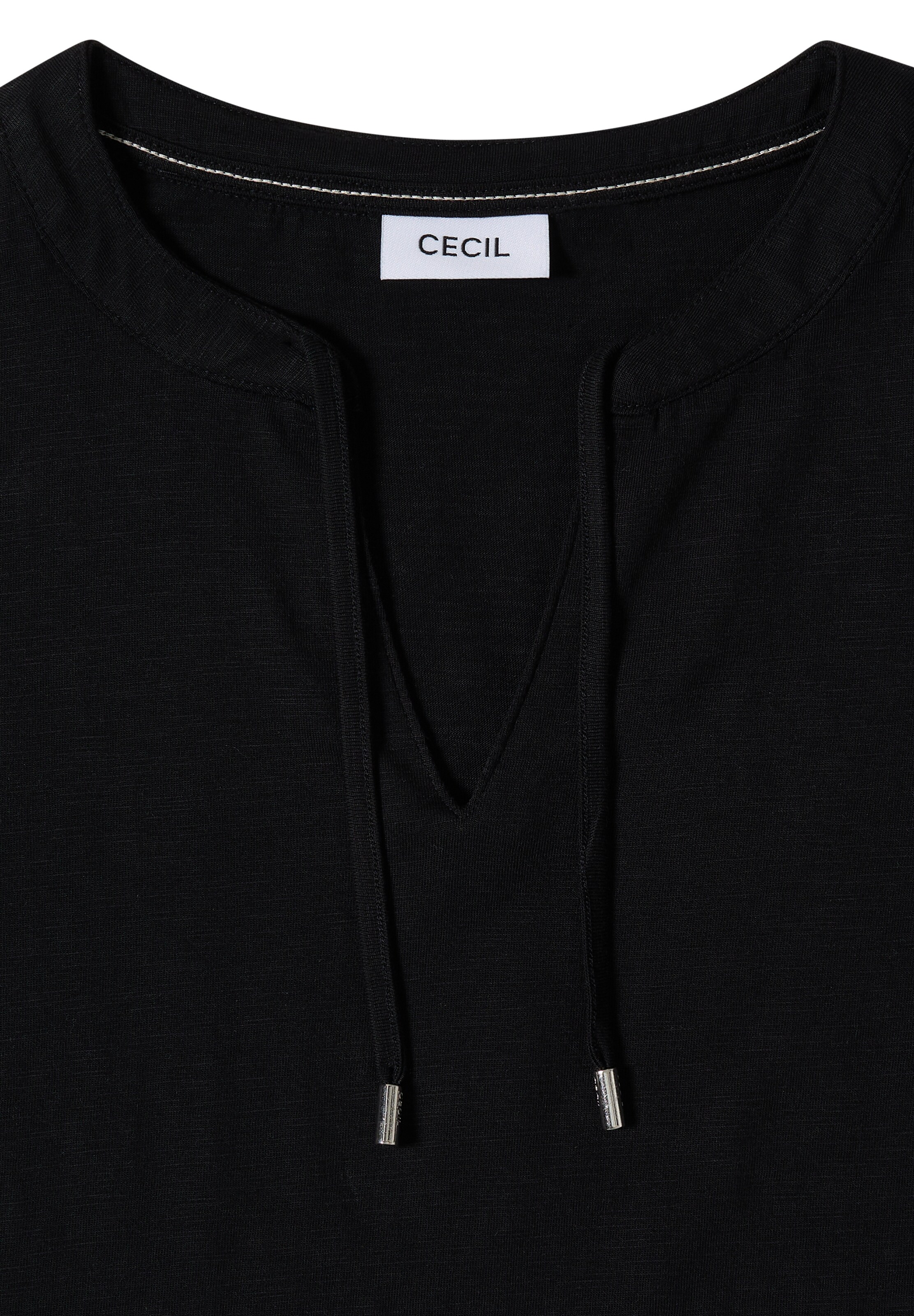 CECIL T-Shirt in Schwarz