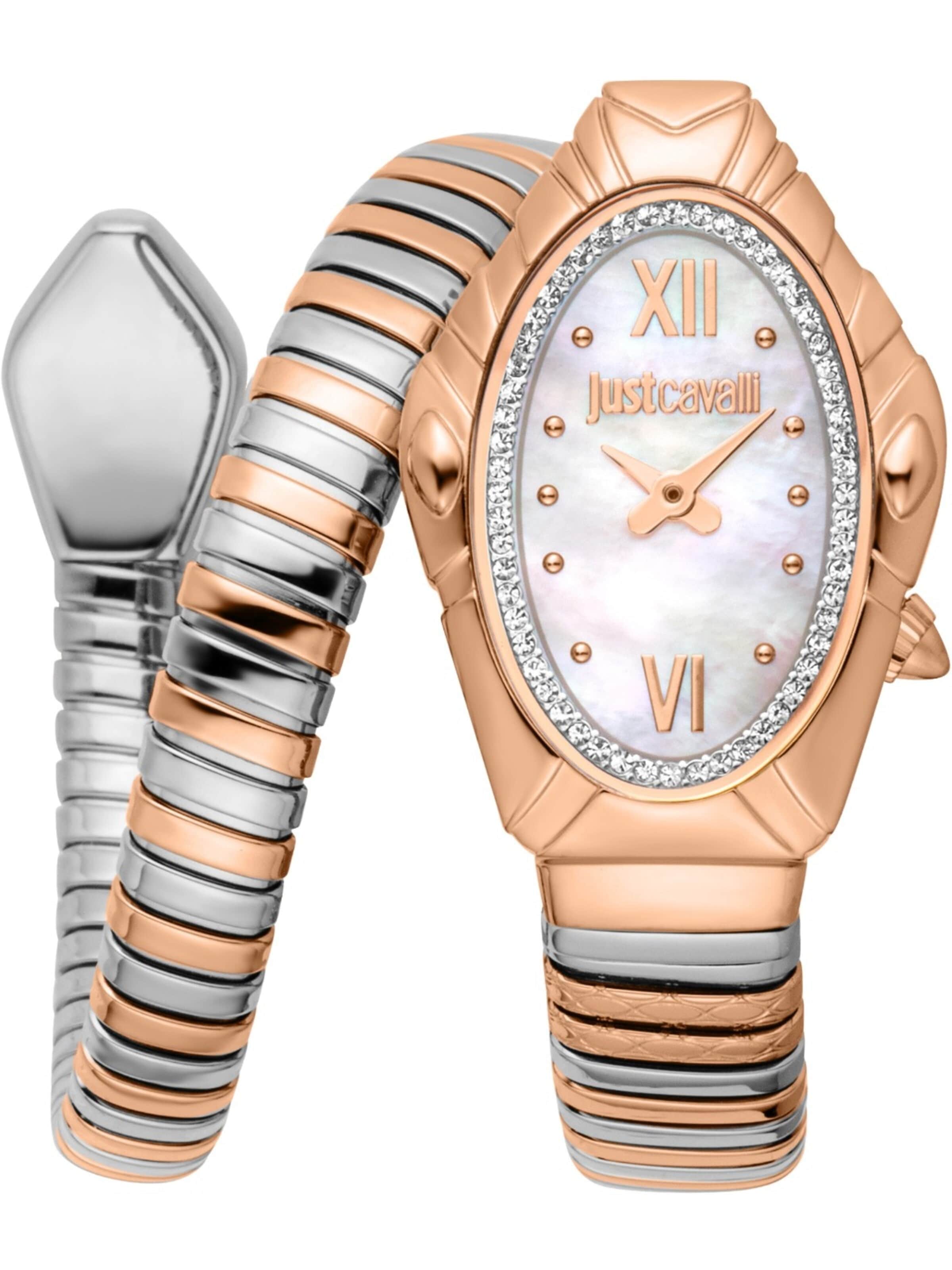 Just Cavalli Analog Watch 'Lirica' in Gold: front
