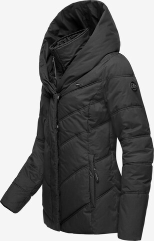 Ragwear Winterjacke 'Natesa' in Schwarz