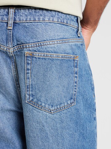 TOPMAN Loosefit Jeans in Blauw