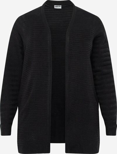 Noisy May Curve Cardigan 'NARLY' en noir, Vue avec produit