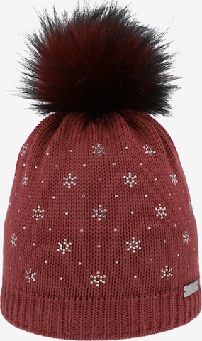 Eisglut Pipo 'Eval Crystal ' värissä punainen: etupuoli