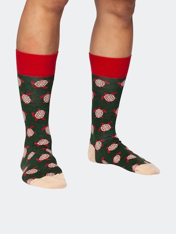 Chaussettes 'Ocean Enthusiasts' DillySocks en mélange de couleurs : devant