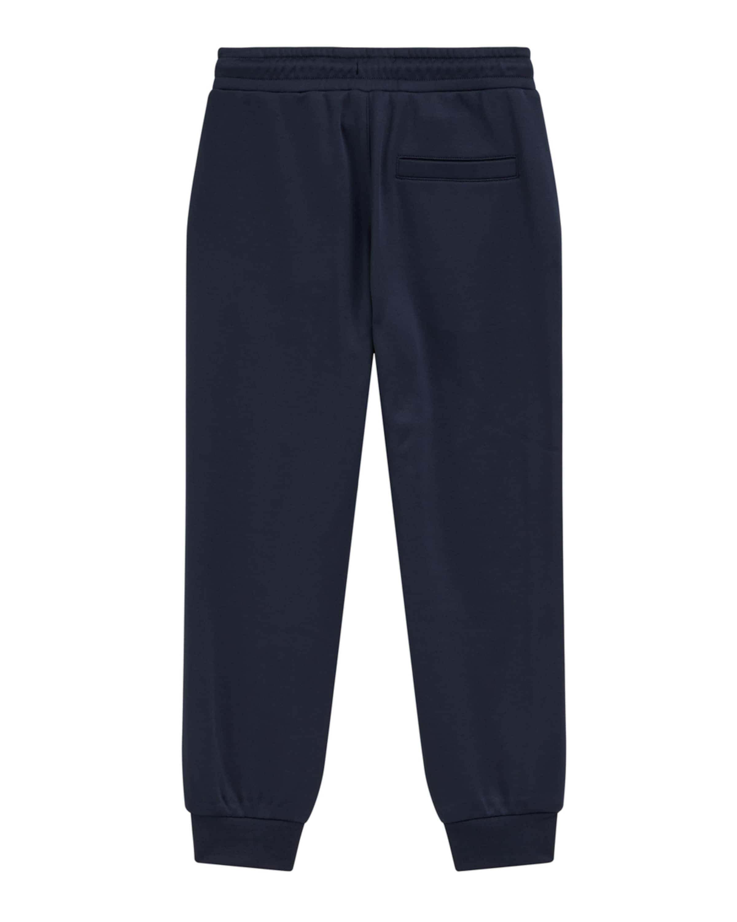 WE Fashion Tapered Byxa i blå