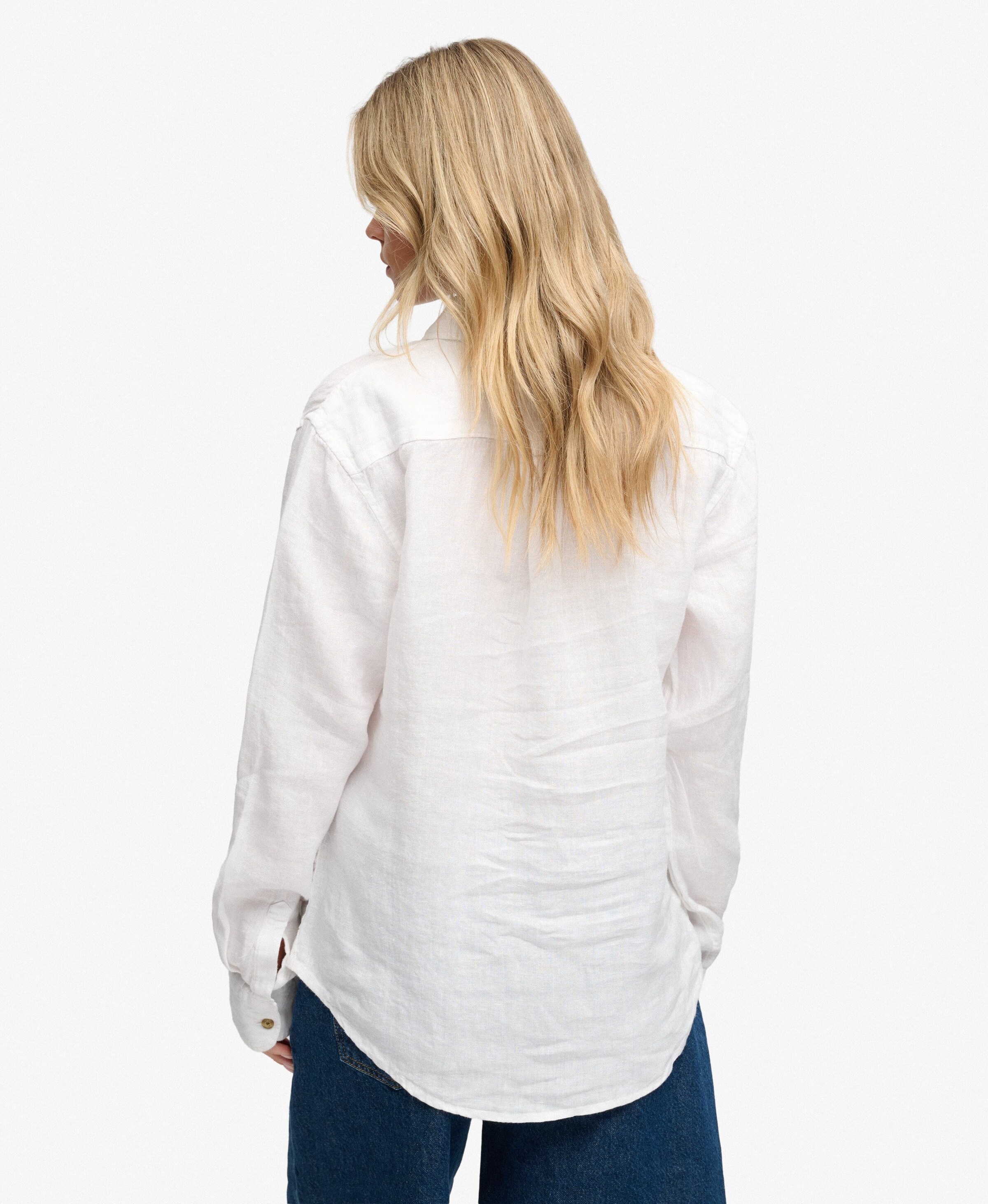 Chemisier Superdry & Co en blanc