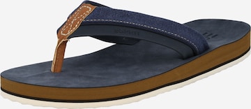 ESPRIT Teenslippers in Blauw: voorkant