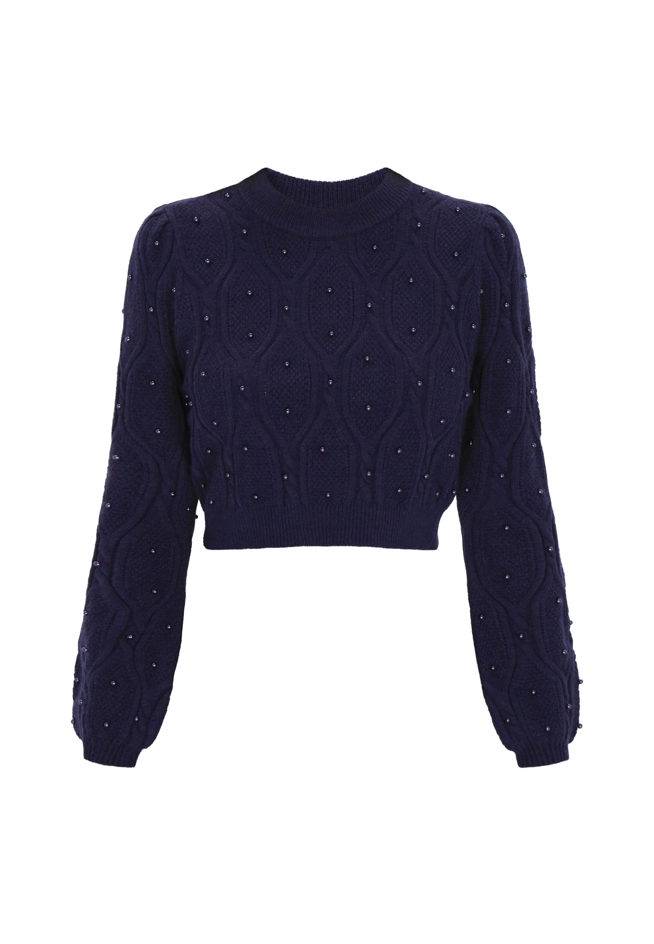 faina - Pullover 'Fashion Look' em azul: frente