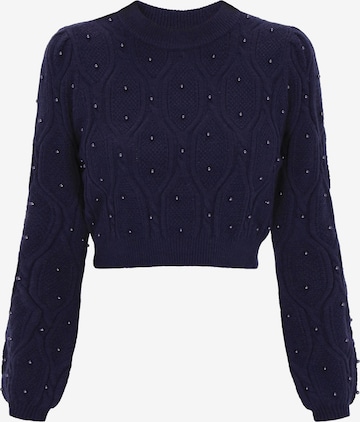 Pull-over 'Fashion Look' faina en bleu : devant