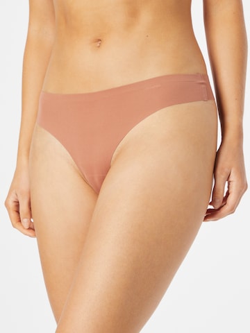LingaDore String in Brown: front