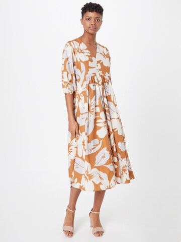 NUÉ NOTES Shirt Dress 'Solan' in Brown: front