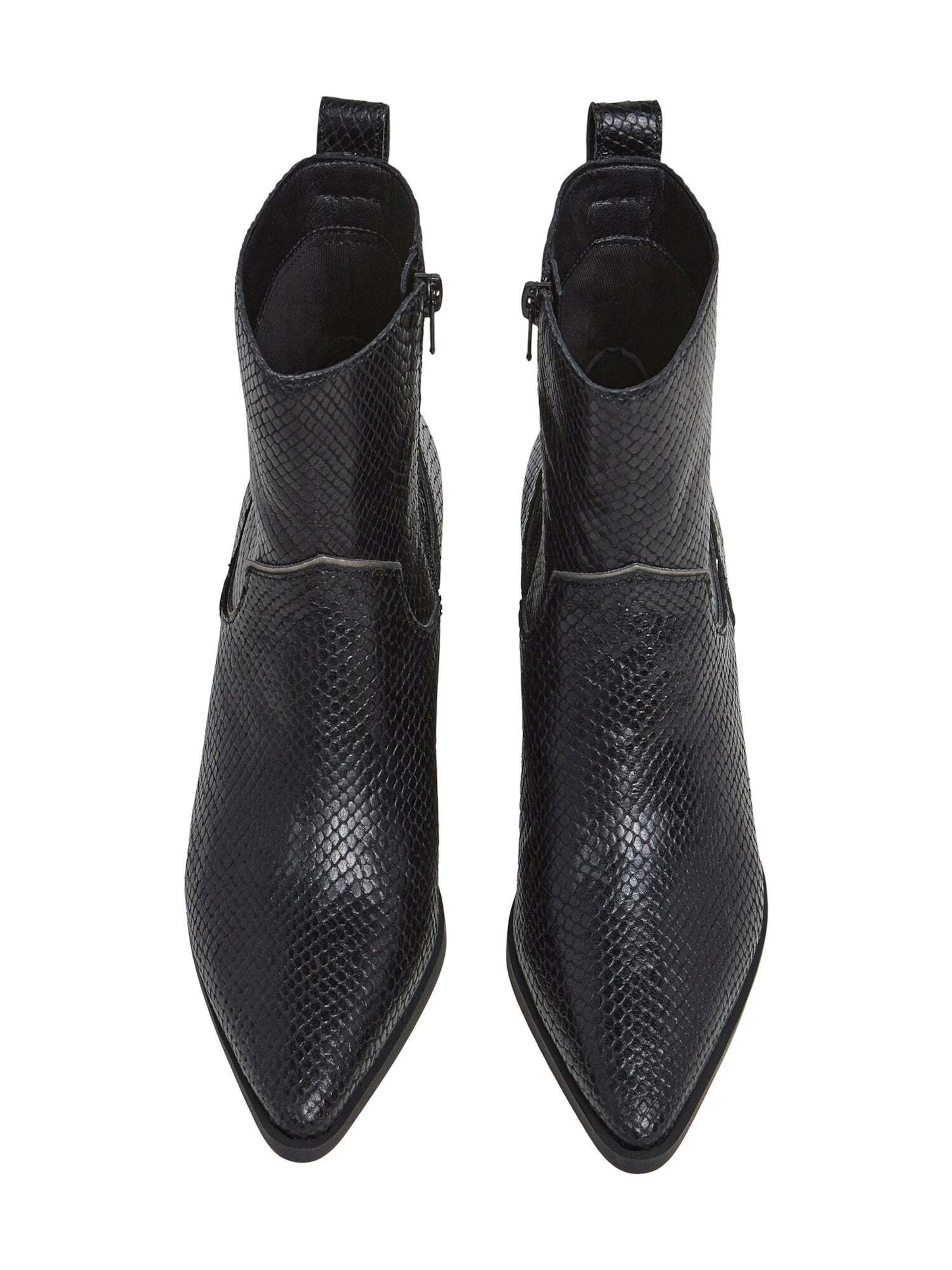 Bottines ' GINA SNAKE W ' Pepe Jeans en noir