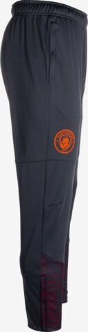 Effilé Pantalon de sport 'Manchester City' PUMA en gris