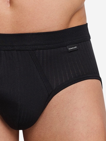 SCHIESSER Panty 'Cotton Essentials Authentic' in Black