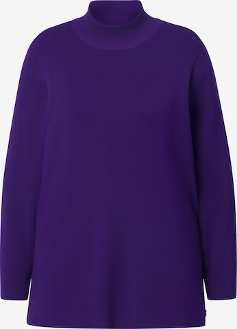 Ulla Popken Sweater in Purple: front