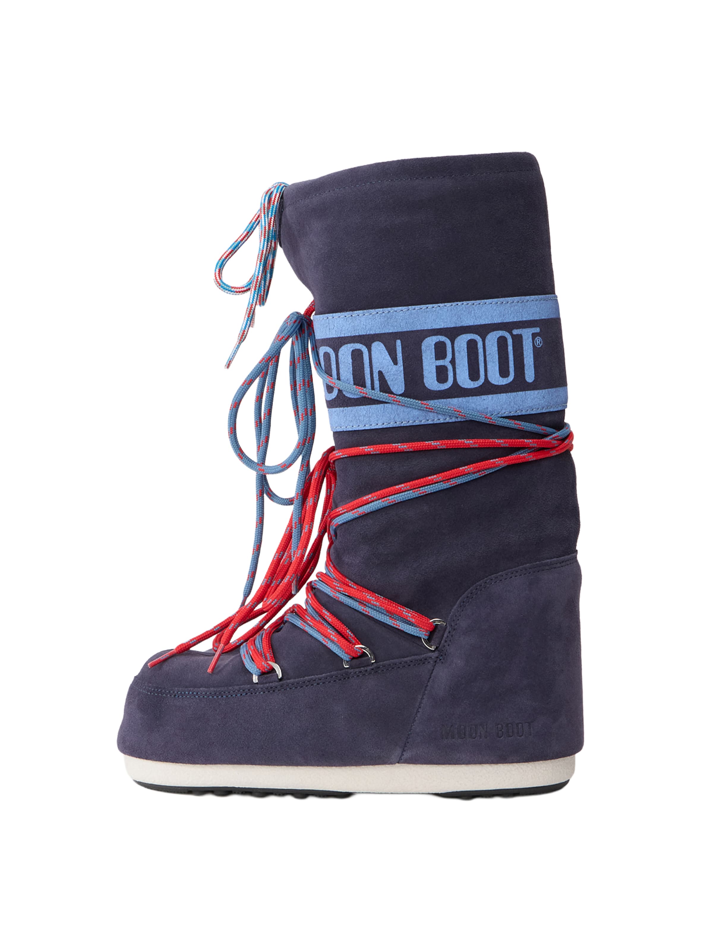 MOON BOOT Lumesaapad, värv sinine: eest vaates