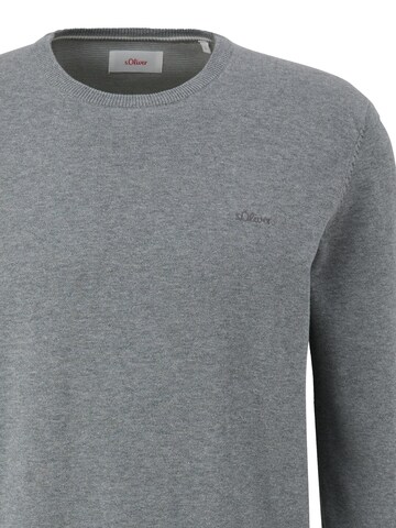 s.Oliver Pullover 'Basic'‌‌‌‌ in Grau