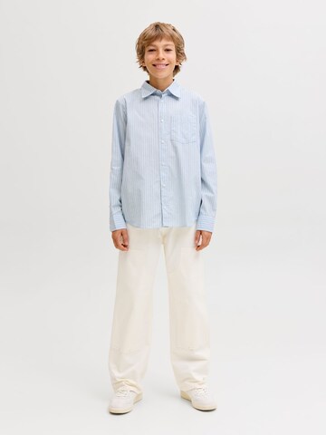 Jack & Jones Junior Baggy Broek 'JPSTAlex' in Wit