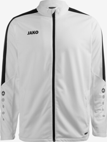 JAKO Training Jacket in White: front