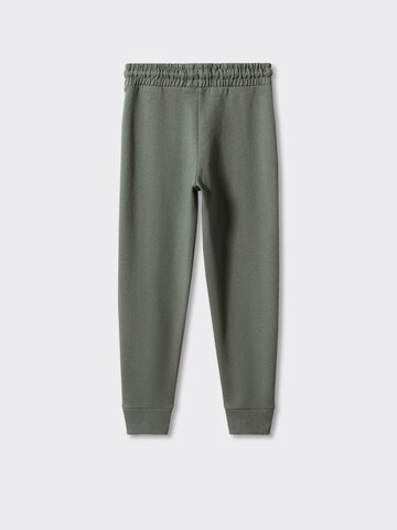 MANGO KIDS Tapered Hose 'FRANCIA5' in Grün