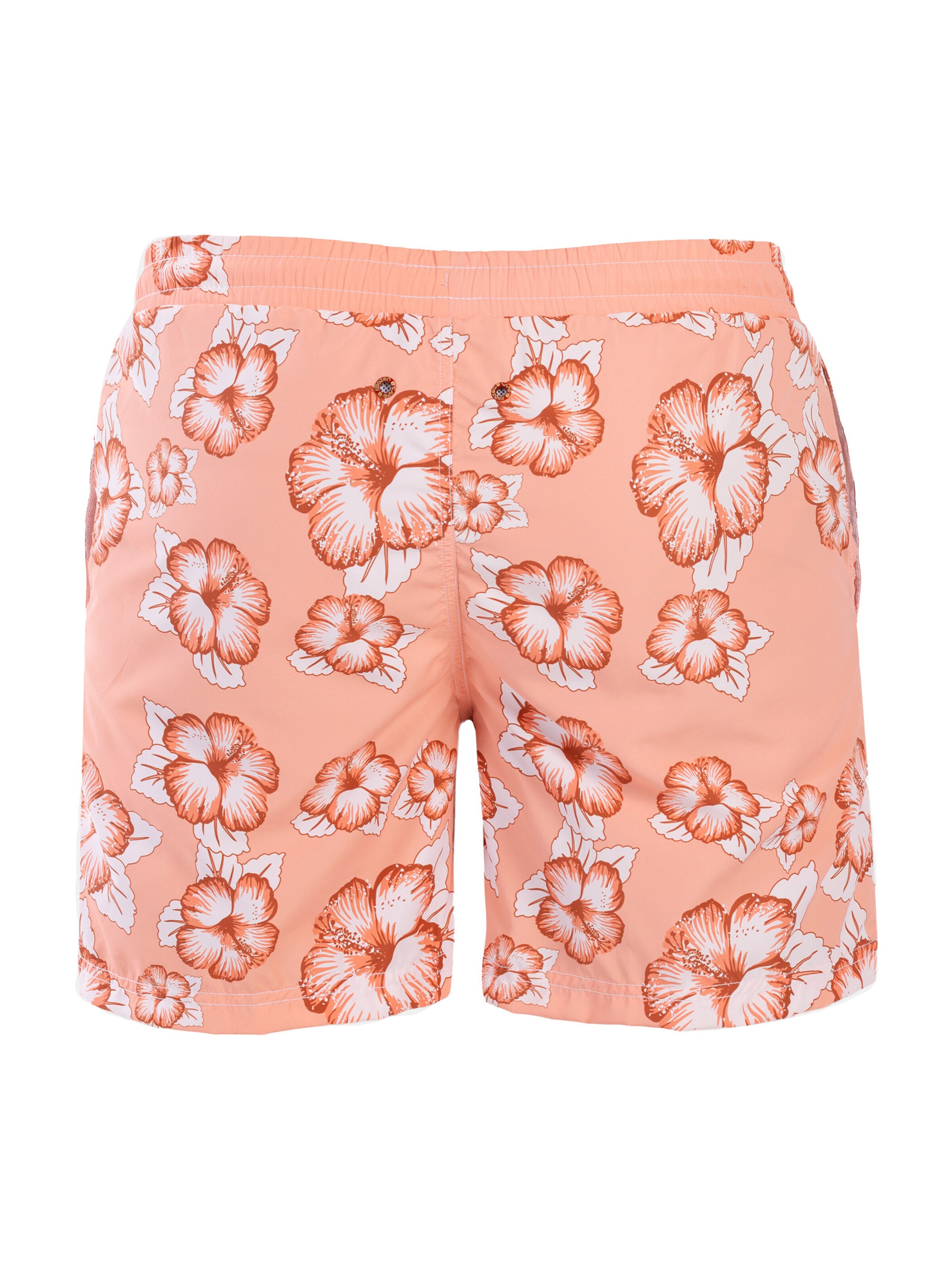 Frozen Cape Swimming Trunks in Red