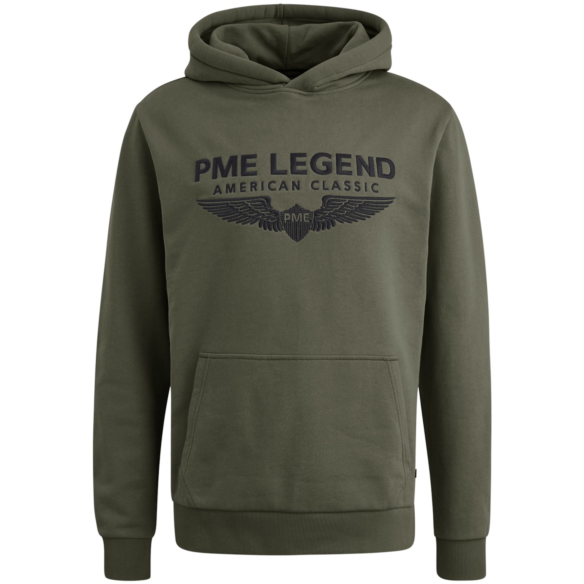 Sweat-shirt PME Legend en vert : devant
