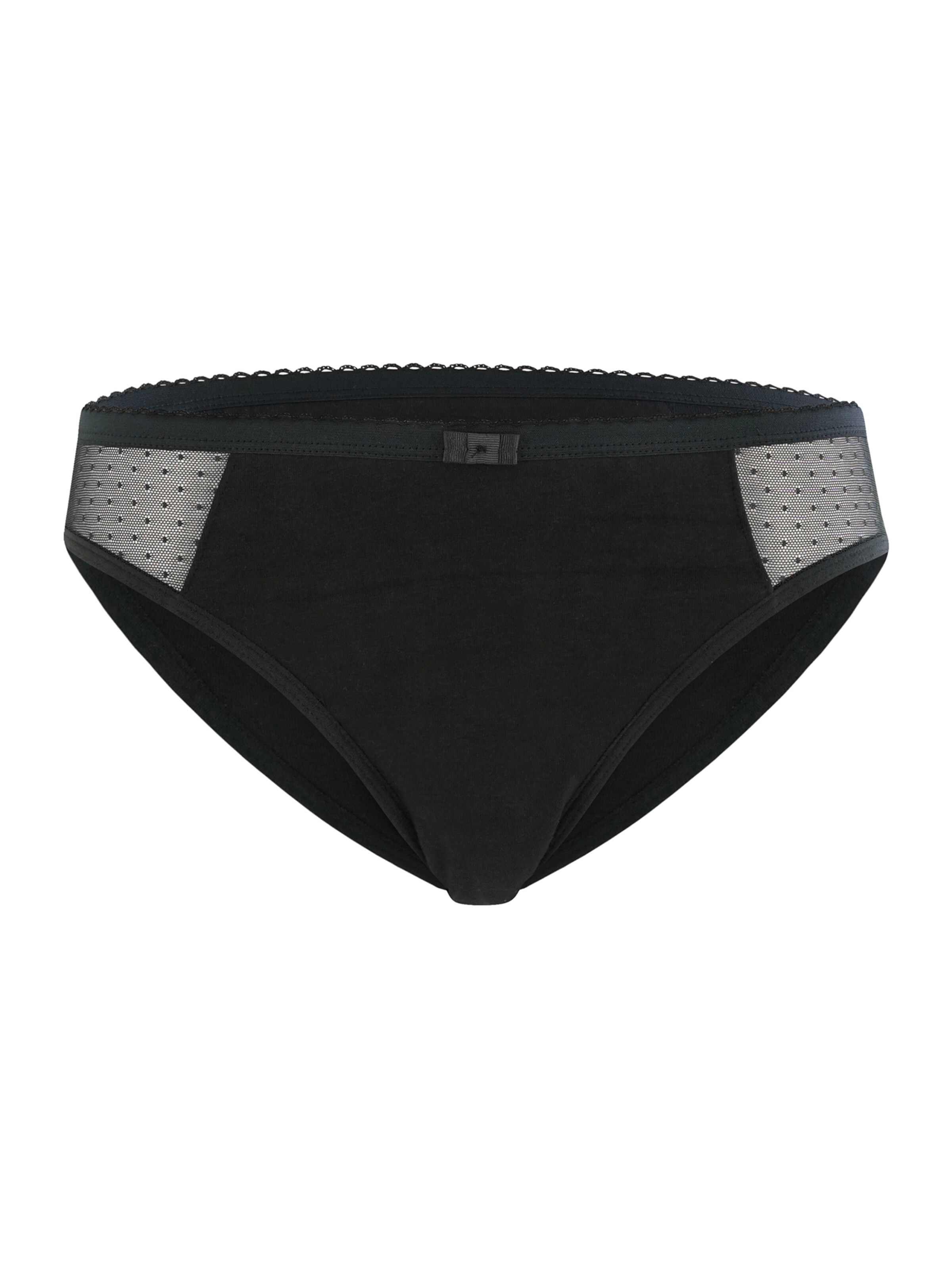 DIM Slip in Schwarz: Vorderseite