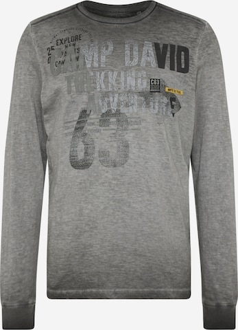 CAMP DAVID Bluser & t-shirts i grå: forside