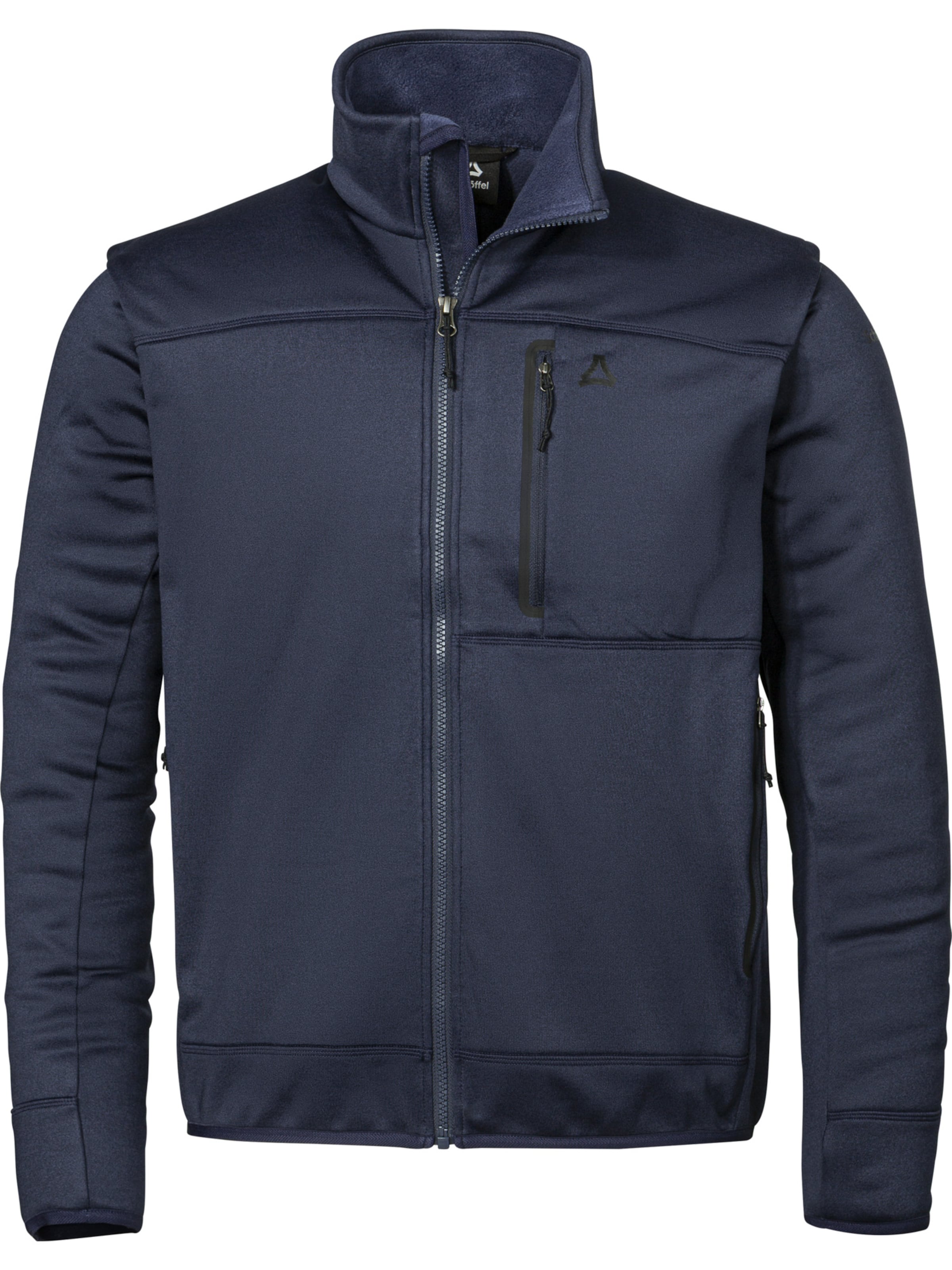 Schöffel Funktionele fleece-jas 'Refoca' in Blauw: voorkant