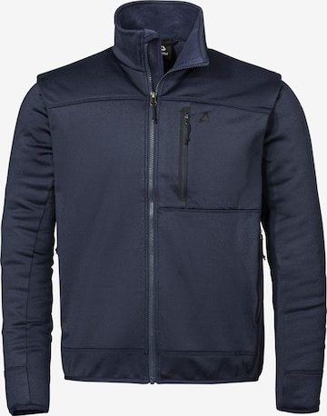 Schöffel Funktionele fleece-jas 'Refoca' in Blauw: voorkant