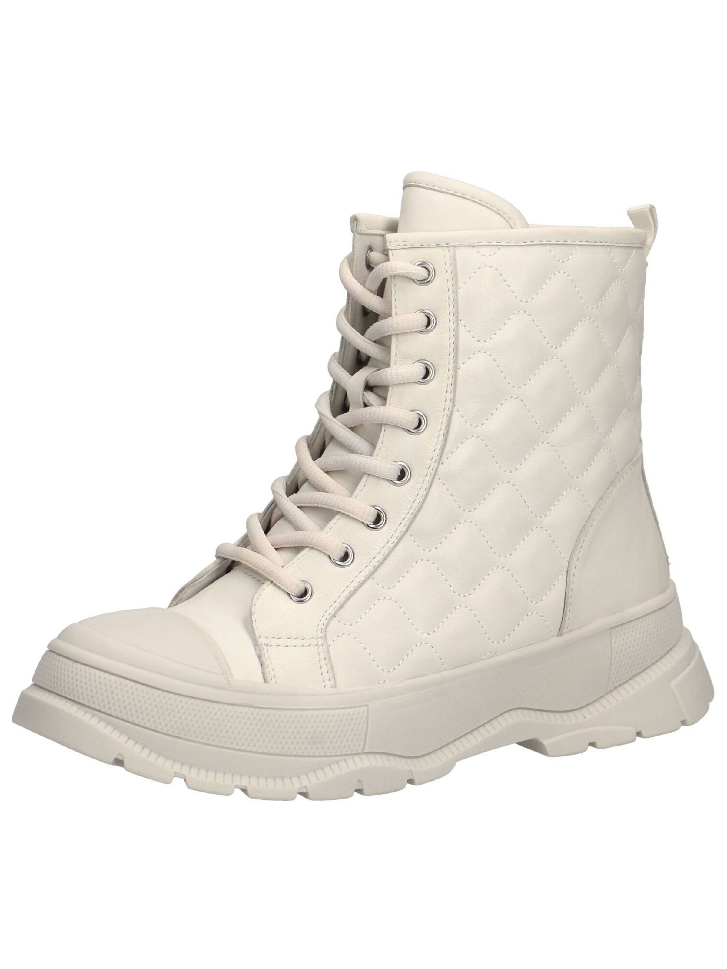 CAPRICE - Botim com fivela em bege: frente