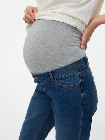 Flared Jeans di MAMALICIOUS in blu