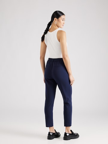 VILA Slim fit Pleat-front trousers 'Varone' in Blue