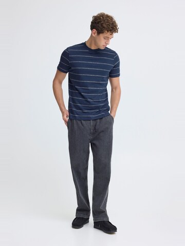 T-Shirt ' CFLie ' Casual Friday en bleu