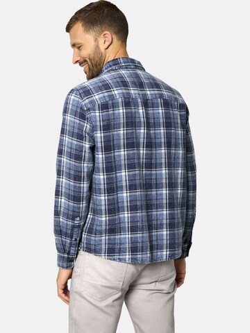 BABISTA Regular fit Button Up Shirt ' Franlono ' in Blue