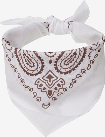 Foulard di MSTRDS in bianco: frontale