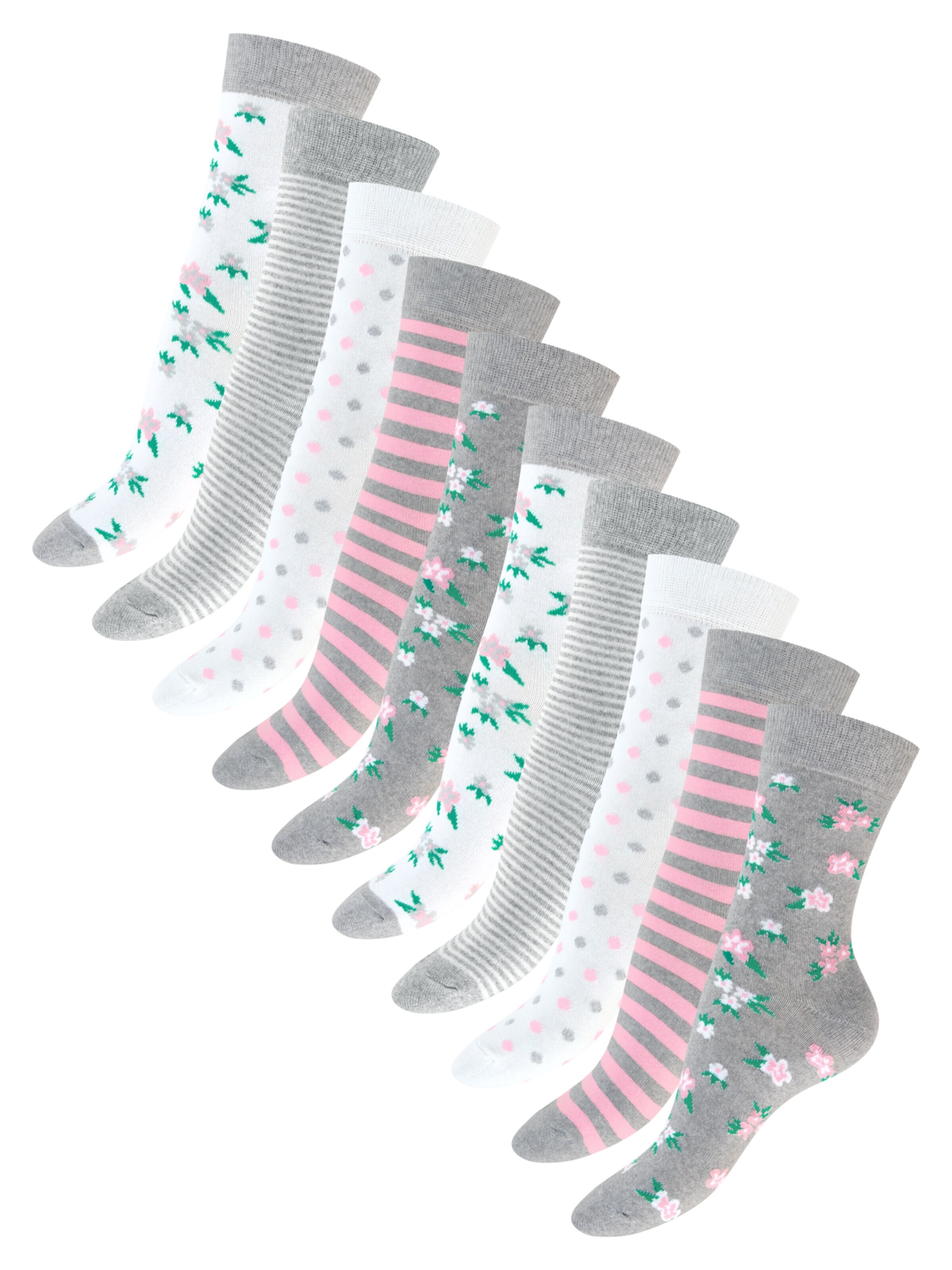 celodoro Socks 'cute socks' in Grey: front