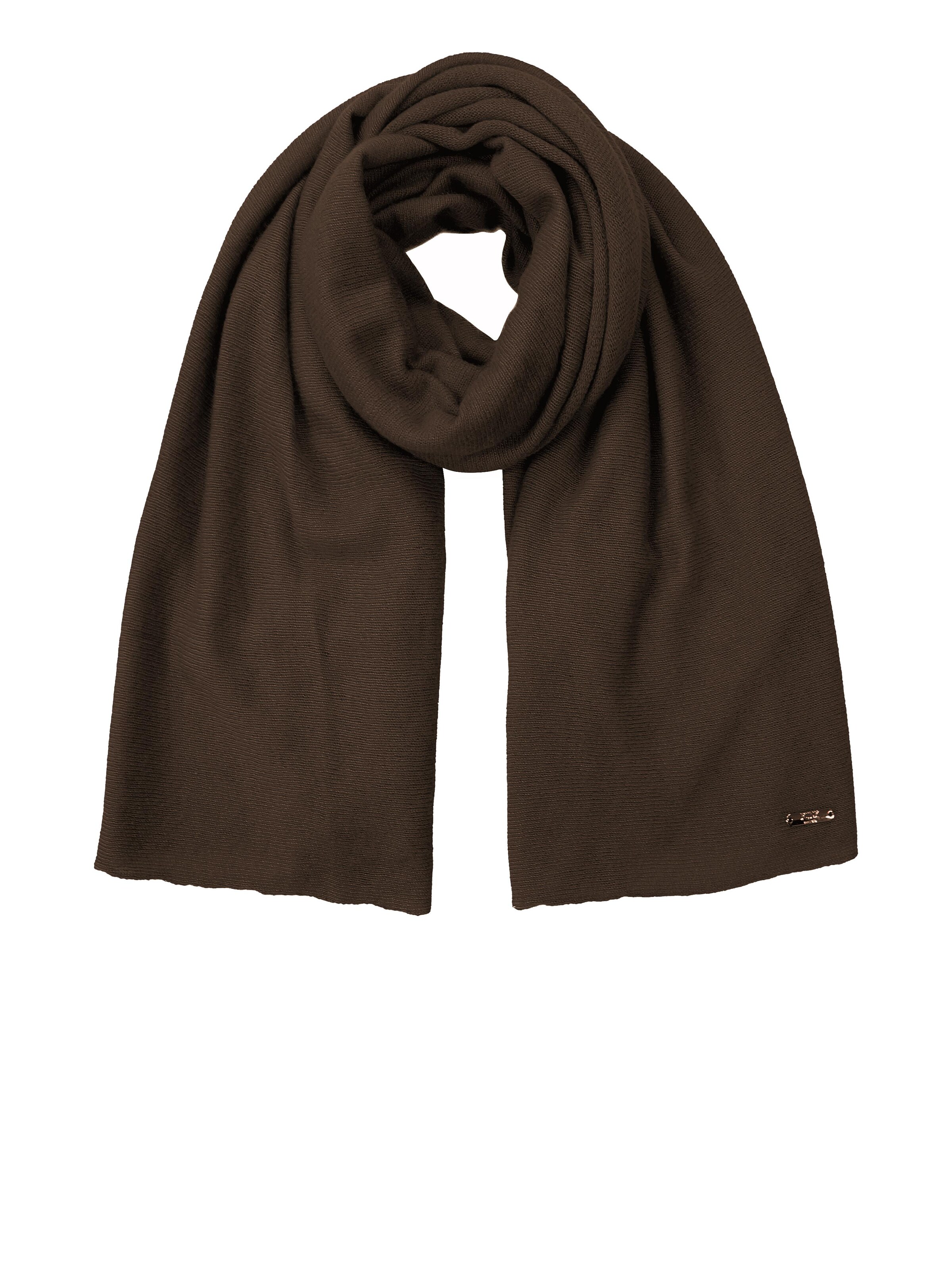 Funk since 1776 Scarf in Brown: front