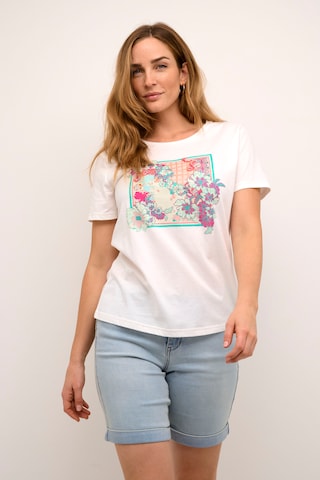 T-shirt 'Kianna' Cream en rose : devant